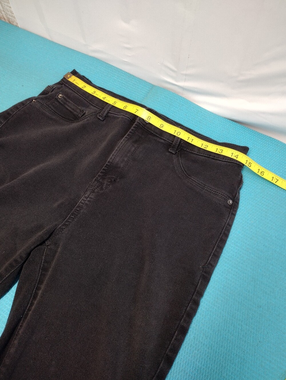 Kensie Black Stretchy Jegging Skinny Jeans High Rise 12 /31 - Picture 5 of 8